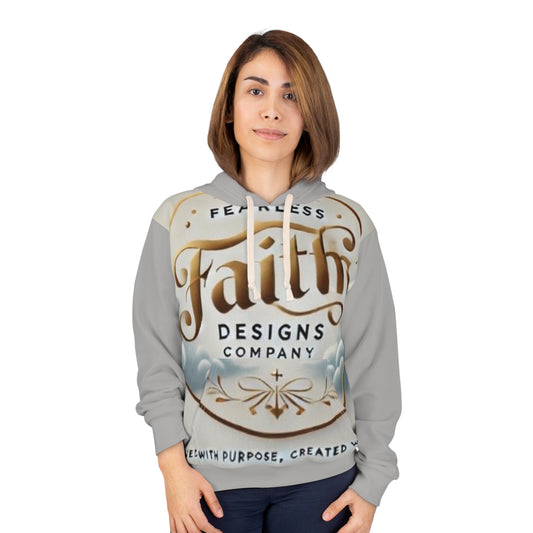 Fearless Faith Unisex Pullover Hoodie - Inspirational Design