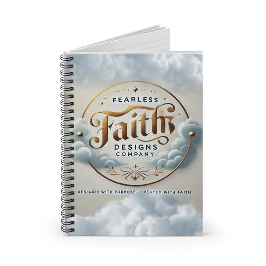 Fearless Faith Designs Company Spiral Notebook - Be Gentle with Yourself