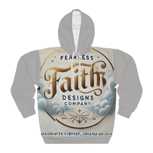 Fearless Faith Unisex Pullover Hoodie - Inspirational Design